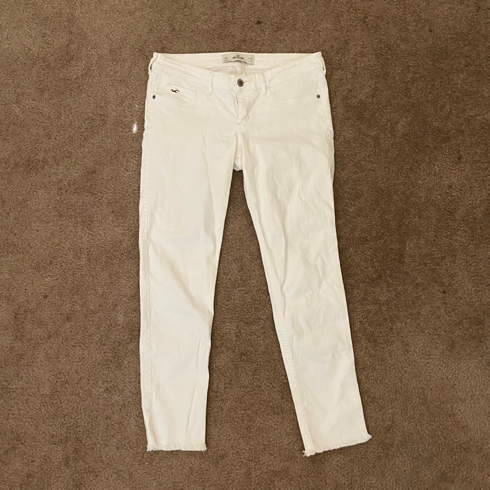 ✨Hollister White Jeans size 11 in White